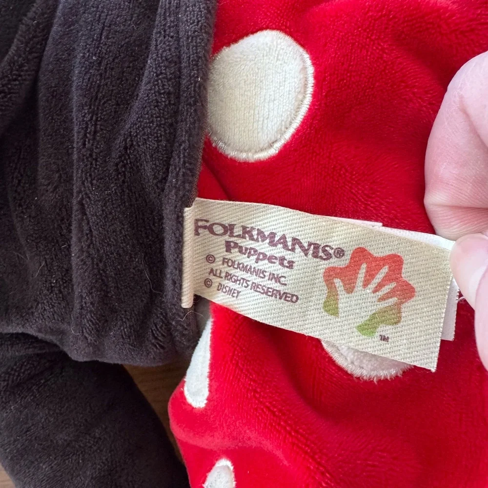 Discontinued‎ Folkmanis Puppets 5008 Mini Mouse 22’’ Hand Puppet Disney